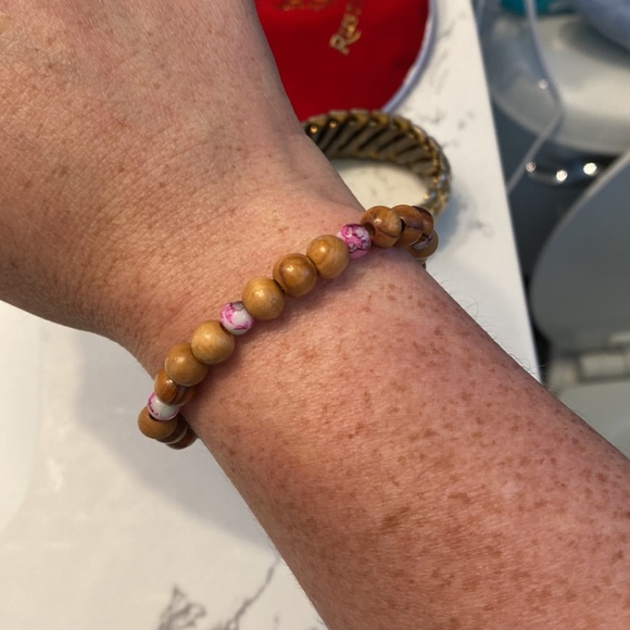 Rosary bead bracelet - Picture 2 of 2